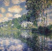 Claude Monet Poplars on the Banks of the Rive Epte painting